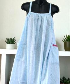 ☆Handmade☆ 綿レースギャザーエプロンチュニック - メルカリ