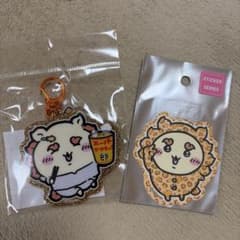 치이카와 스웨트인 모두키링 스티커 표범 무늬 시서