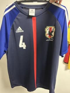 な*屋様 adidas 日本代表 サッカーシャツ 背番号4のサムネイル