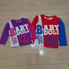 ちい様専用 BABYDOLL 80・100お揃いのサムネイル