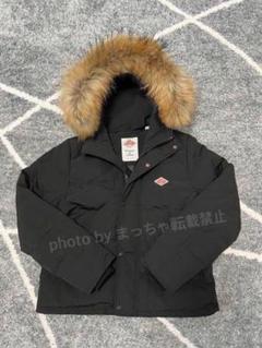 DANTON ファーロングダウジャケット　ブラック 新品 Dantonダントン ファー付き ロングダウンジャケット