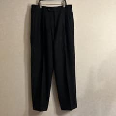 90s HUGO BOSS ウール スラックス 2タック 古着のサムネイル