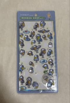 ハシビロコウ ボンボンドロップシールのサムネイル