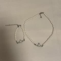 Necklace, bracelet, earrings, and ear cuff accessories bundle sale