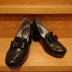 ★あしながおじさん★ 黒ローファーのサムネイル