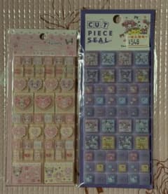 サンリオ タイルシール＆CUT PIECE SEAL 2点セットのサムネイル