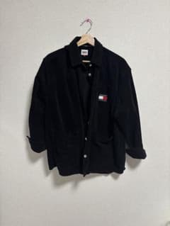 TOMMY JEANS コーデュロイジャケット ブラックのサムネイル