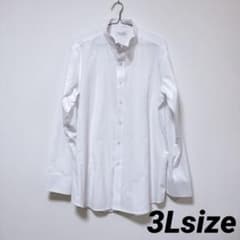 タキシード DRESS CODE ウイングカラーシャツ ホワイト 3Lのサムネイル