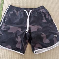 pvot迷彩柄ショートパンツ 黒/茶色のサムネイル