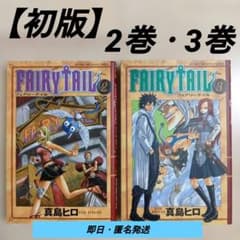 フェアリーテイル FAIRY TAIL 2巻・3巻 初版セット 真島ヒロ - メルカリ