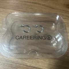 CAREERING シルバー フープピアス PLACEBO 101のサムネイル