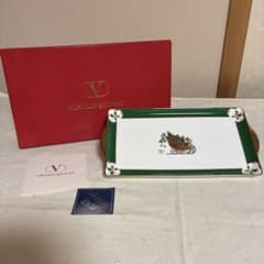 valentino garavani クリスマスアレンジトレー　三郷陶器製