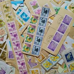 使用済み切手　普通切手のサムネイル