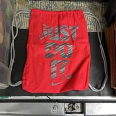 NIKE ナップザック JUST DO IT レッドのサムネイル