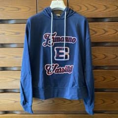 ERMANNO SCERVINO パーカー ネイビー　美品のサムネイル