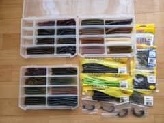 ゲーリーヤマモト ワームセット ワーム 大量ケース付 ソフトルアー