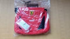 【未使用】PUMA Ferrari SF スモールショルダーバッグ 赤のサムネイル