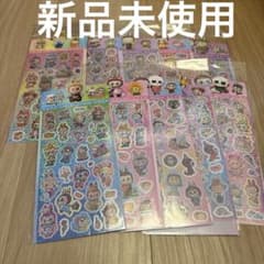 LABUBU ラブブ　紙ステッカー 10枚セットのサムネイル