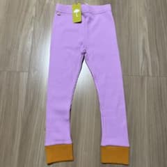新品 moimolnリブ レギンス 130cm ピンクオレンジのサムネイル