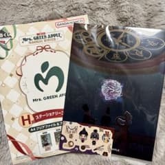 이치 반 쿠지 Mrs. GREEN APPLE A4 클리어 파일 & 스티커 세트