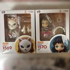 ✨未使用品✨鬼滅の刃 錆兎 真菰 ねんどろいど 2点セット Amazon | ねんどろいど 鬼滅の刃 錆兎＆真菰 ノンスケール ABS&PVC製