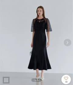 【LEJA】スパンコールビジューボレロマーメイドドレスワンピース セール】【LEJA】スパンコールビジューボレロマーメイドドレス