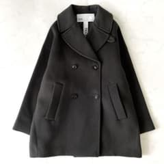 極美品✨2024 TICCA ティッカ 定番 ピーコート カーキ ダブルボタン