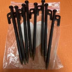 スチールペグ 鍛造 ペグ 20cm 8本 セットのサムネイル