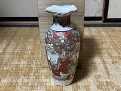 明治期 薩摩焼 金彩 色絵 人物紋 花入 時代物 印あり 箱入 明治期 薩摩焼 金彩 色絵 人物紋 花入 時代物 印あり 箱入 - メルカリ