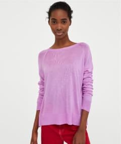 zara 薄手ニットのサムネイル
