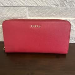 ★837様専用　美品　FURLA 長財布　赤色　レッドのサムネイル