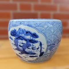 昭和レトロ☆火鉢 メダカ飼育・金魚飼育・睡蓮鉢 - メルカリ