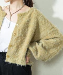 モヘアライクニットカーディガンのサムネイル