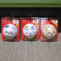 コカ・コーラ 치이카와 クリスマスボールオーナメント 하치와레 ウサギ 모모가
