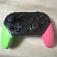 순정품닌텐도 Switch Pro 컨트롤러 스플래툰