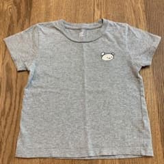 Tシャツ　半袖　絵本　しろくまちゃん　グレーのサムネイル