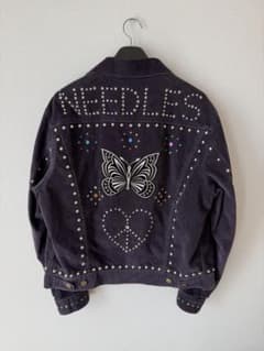 NEEDLES スタッズ　jean jacket 25aw 完売 NEEDLES スタッズ jean jacket 25aw 完売 - メルカリ