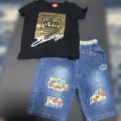 BABYDOLL Tシャツ＆ハーフパンツ 2点セットのサムネイル
