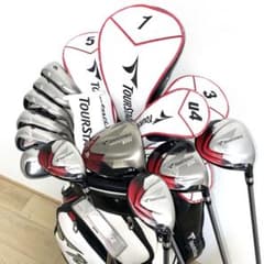 TOURSTAGE V771ゴルフクラブフルセット☆初心者メンズキャディバッグ付