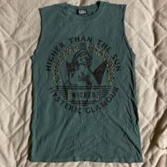 ヒステリックグラマーギターガールチュニック丈タンクトップスタッズ