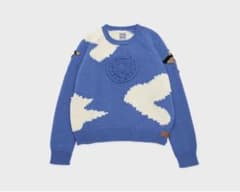 sunsea MEXICO SWEATER/sky - メルカリ