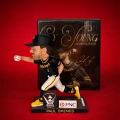 か*げ様 ポール・スキーンズ｜4月18日配布 サイヤング記念ボブルヘッド｜パイレ か*げ様 ポール・スキーンズ｜4月18日配布 サイヤング記念ボブルヘッド