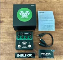 NUX TAPE ECHO (NDD-7) 豪華パッチケーブルなどオマケ3点付き - メルカリ