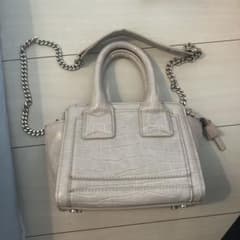 ZARA クロコ型押し 2way ショルダーバッグのサムネイル