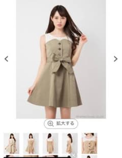 レイヤード風トレンチワンピース(完売品)のサムネイル