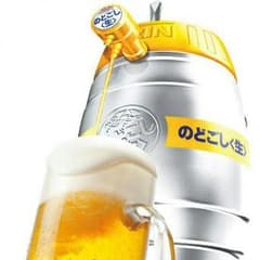 新品☆送料込☆のどごし生樽サーバーのサムネイル