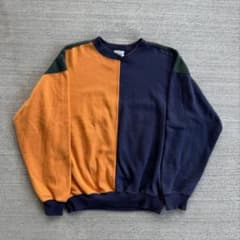 90s crazy pattern design スウェット　短丈　stussy