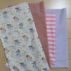 生地【ユニコーン&ドット他】4枚セットのサムネイル