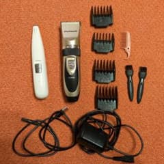 ペット用充電式バリカン、足裏バリカン　2点セットのサムネイル
