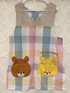 キャラクターエプロン　くまのがっこうのサムネイル